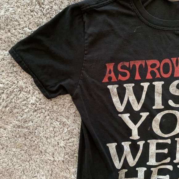 Travis Scott Astroworld Wish You Were Here Tour T-Shirt. Medium. Gildan. - Picture 3 of 10